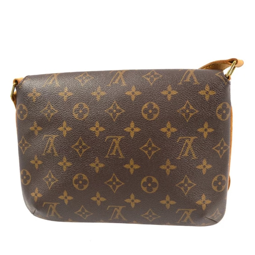 100% Authentic Louis Vuitton Musette Tango Monogram long strap body cross Bag - Picture 10 of 14